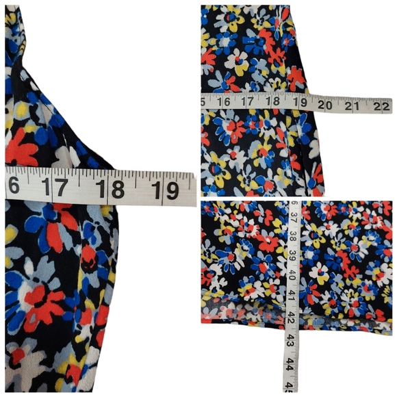 Rag and Bone Estell Floral V-neck Midi Dress - Picture 12 of 12